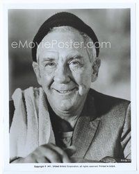 3m353 ROCKY 8x10 movie still '77 great close smiling portrait of Burgess Meredith as Mickey!