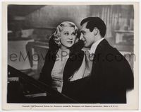 3m372 SHE DONE HIM WRONG 8x10 R45 great close up of sexy Mae West & Cary Grant sitting at piano!