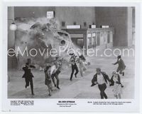 3m379 SILVER STREAK 8x10 movie still '76 climax of film where train crashes into Chicago Station!