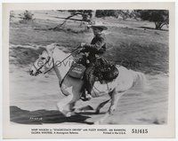 3m402 STAGECOACH DRIVER 8x10.25 still '51 great image of Pony Express rider Whip Wilson on horse!