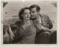 3m411 STRANGE CARGO 8x10 still '40 great romantic close up of Clark Gable & sexy Joan Crawford!