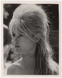 3m462 VERY PRIVATE AFFAIR 8x10 '62 most incredible head & shoulders c/u of sexy Brigitte Bardot!