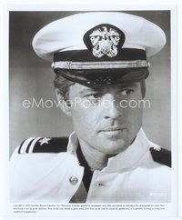 3m475 WAY WE WERE 8x10 movie still '73 close up of Robert Redford as Navy officer in uniform!