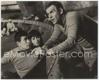 3m498 YOU ONLY LIVE TWICE 8x10 still '67 close up of scowling Sean Connery as James Bond with gun!