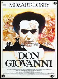 3o211 DON GIOVANNI French 15x21 movie poster '79 Joseph Losey, Landi art of Mozart opera!