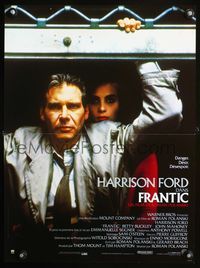 3o225 FRANTIC French 15x20 '88 directed by Roman Polanski, Harrison Ford & Emmanuelle Seigner!