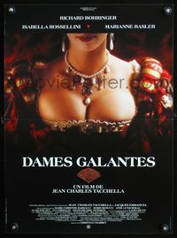 3o227 GALLANT LADIES French 15x20 movie poster '90 Dames galantes, sexy Anahi Leclerc photo!