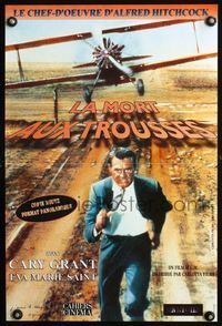 3o266 NORTH BY NORTHWEST French 15x23 R90s Cary Grant, Eva Marie Saint, Alfred Hitchcock classic!