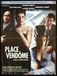 3o279 PLACE VENDOME French 15x21 movie poster '98 great montage of Catherine Deneuve & cast!