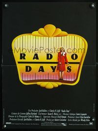 3o284 RADIO DAYS French 15x20 movie poster '87 Woody Allen, Seth Green, Dianne Wiest, New York City!