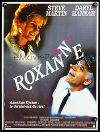 3o287 ROXANNE French 15x21 poster '87 Steve Martin as modern Cyrano de Bergerac w/Daryl Hannah!