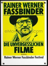 3o118 RAINER WERNER FASSBINDER FESTIVAL German '80s good close-up photo of director Fassbinder!