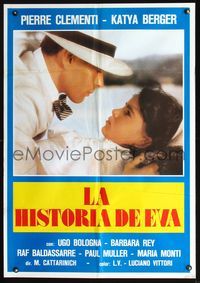 3o024 LITTLE LIPS Italy/Span 1sheet '78 Piccole labbra, Pierre Clementi with too-young Katya Berger!