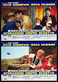 3o404 DARLING LILI 2 Italian photobusta movie posters '70 Julie Andrews, Rock Hudson, Blake Edwards!