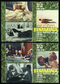 3o426 LA GRANDE SAUTERELLE 2 Italian photobustas '67 George Lautner, Mireille Darc, Hardy Kruger