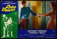 3o513 PRETTY POISON Italian photobusta poster '68 psycho Anthony Perkins & psycho Tuesday Weld!