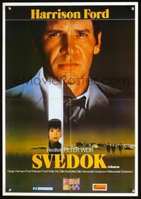 3o151 WITNESS Yugoslavian '86 big city cop Harrison Ford in Amish country, directed by Peter Weir!