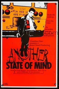 3p054 ANOTHER STATE OF MIND one-sheet '84 Adam Small, Peter Stuart, really cool pop art design!