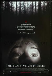 3p100 BLAIR WITCH PROJECT DS one-sheet '99 Daniel Myrick & Eduardo Sanchez horror cult classic!