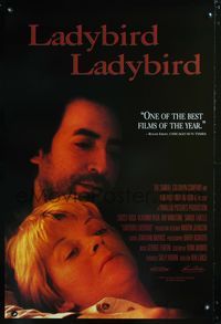 3p421 LADYBIRD LADYBIRD one-sheet movie poster '94 Ken Loach, Crissy Rock held by Vladimir Vega!