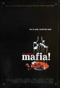 3p454 MAFIA DS one-sheet movie poster '98 Lloyd Bridges, cool gambling, guns & spaghetti image!