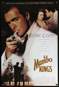 3p456 MAMBO KINGS one-sheet movie poster '92 Antonio Banderas, Armand Assante, Cathy Moriarty
