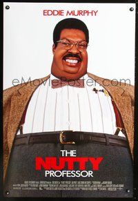 3p541 NUTTY PROFESSOR one-sheet movie poster '96 great image of Eddie Murphy in title role!
