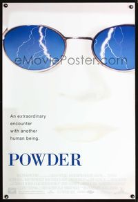 3p572 POWDER DS one-sheet movie poster '95 albino Sean Patrick Flanery, cool image!