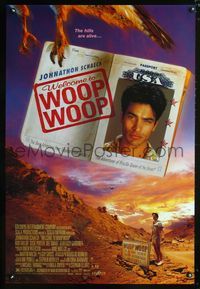 3p775 WELCOME TO WOOP WOOP one-sheet '94 Stephan Elliott, Johnathon Schaech, cool Outback image!