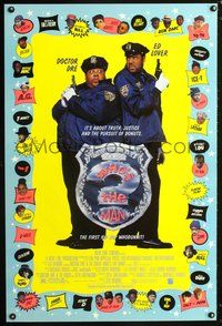 3p780 WHO'S THE MAN one-sheet movie poster '93 great image of wacky policemen Ed Lover & Doctor Dre!