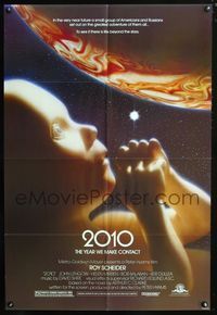 3r011 2010 one-sheet poster '84 the year we make contact, sci-fi sequel to 2001: A Space Odyssey!
