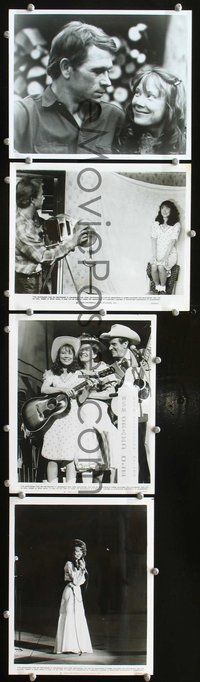 3s245 COAL MINER'S DAUGHTER 4 8x10s '80 Tommy Lee Jones, Sissy Spacek as country singer Loretta Lynn