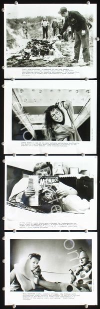 3s250 COMIC BOOK CONFIDENTIAL 4 8x10 stills '89 Bill Griffith & Zippy, comic book burning, and more!