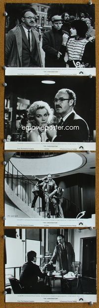 3s253 CONVERSATION 4 8x10 stills '74 Gene Hackman is an invader of privacy, Francis Ford Coppola