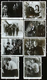 3s103 HOUSE OF USHER 8 8x10 stills '60 Vincent Price, Edgar Allan Poe's tale of the ungodly & evil!