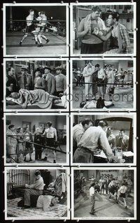 3s107 LEATHER PUSHERS 8 8x10 stills '40 lots of boxing scenes with Richard Arlen & Andy Devine!