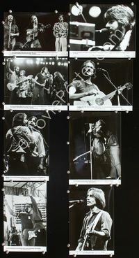 3s110 NO NUKES 8 8x10 movie stills '80 Jackson Browne, great live rock & roll concert images!