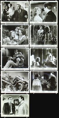3s082 PARANOIAC 9 8x10 movie stills '63 Jeanette Scott, Oliver Reed, directed by Freddie Francis!