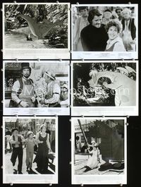 3s174 PETE'S DRAGON 6 8x10 stills '77 Walt Disney, Helen Reddy, 3 stills show cartoon dragon image!