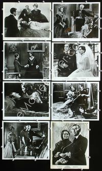 3s112 PREMATURE BURIAL 8 8x10 stills '62 Edgar Allan Poe, Ray Milland, Hazel Court, Heather Angel