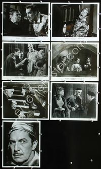 3s141 RAVEN 7 8x10 stills '63 Boris Karloff, Vincent Price, Peter Lorre, Hazel Court, Jack Nicholson
