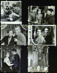 3s176 REBECCA 6 8x10 stills '40 Alfred Hitchcock, Laurence Olivier, Joan Fontaine, Judith Anderson