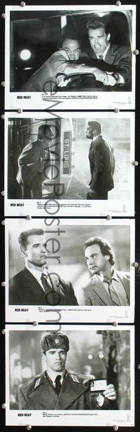 3s070 RED HEAT 11 8x10 movie stills '88 Arnold Schwarzenegger, James Belushi, Peter Boyle, Gershon