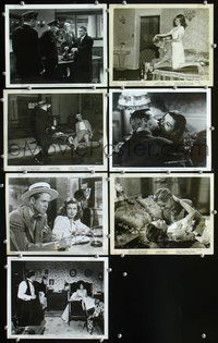 3s142 SCARLET STREET 7 8x10s '45 Fritz Lang film noir, Edward G. Robinson, Joan Bennett, Dan Duryea