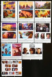 3s415 BROTHER BEAR 9 color 8x10 movie stills '03 Disney Pacific Northwest animal cartoon!
