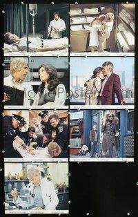 3s598 CAREY TREATMENT 7 color 8x10s '72 James Coburn, Jennifer O'Neill, directed by Blake Edwards!