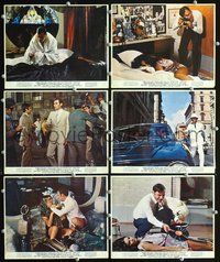 3s648 INVESTIGATION OF A CITIZEN 6 color 8x10 movie stills '71 Gian Maria Volonte, film noir!