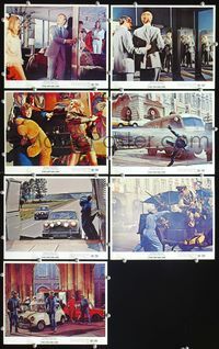 3s611 ITALIAN JOB 7 color 8x10 movie stills '69 Michael Caine, Noel Coward, Maggie Blye
