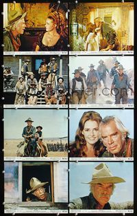 3s526 MONTE WALSH 8 color 8x10 movie stills '70 Lee Marvin, sexy Jeanne Moreau, Jack Palance