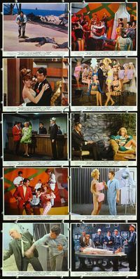 3s402 MURDERERS' ROW 10 color 8x10 stills '66 spy Dean Martin, sexy Ann-Margret, Karl Malden, Sparv
